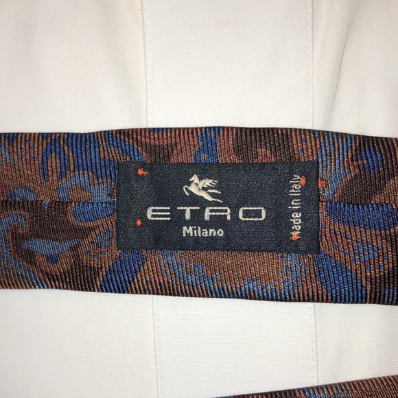 Etro silk tie - Picture 4 of 4